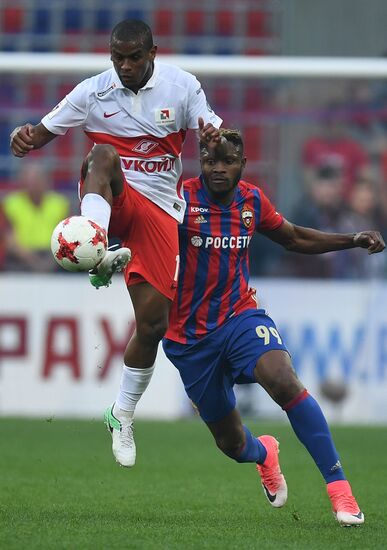 Russian Football Premier League. CSKA vs. Spartak