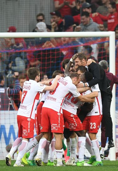Russian Football Premier League. CSKA vs. Spartak