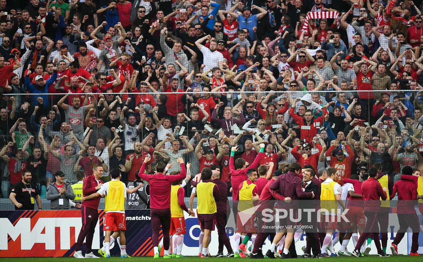Russian Football Premier League. CSKA vs. Spartak
