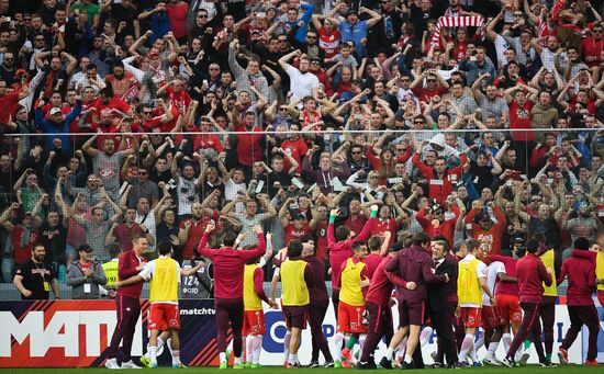 Russian Football Premier League. CSKA vs. Spartak