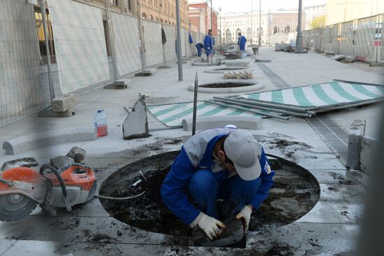 Improving Lubyanskaya Square under My Street program