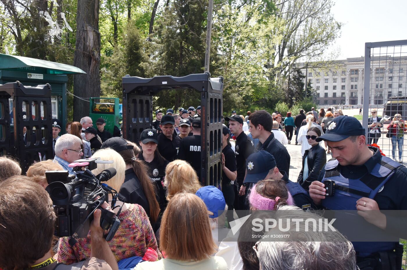 Memorial events for those killed on May 2, 2014 in Odessa