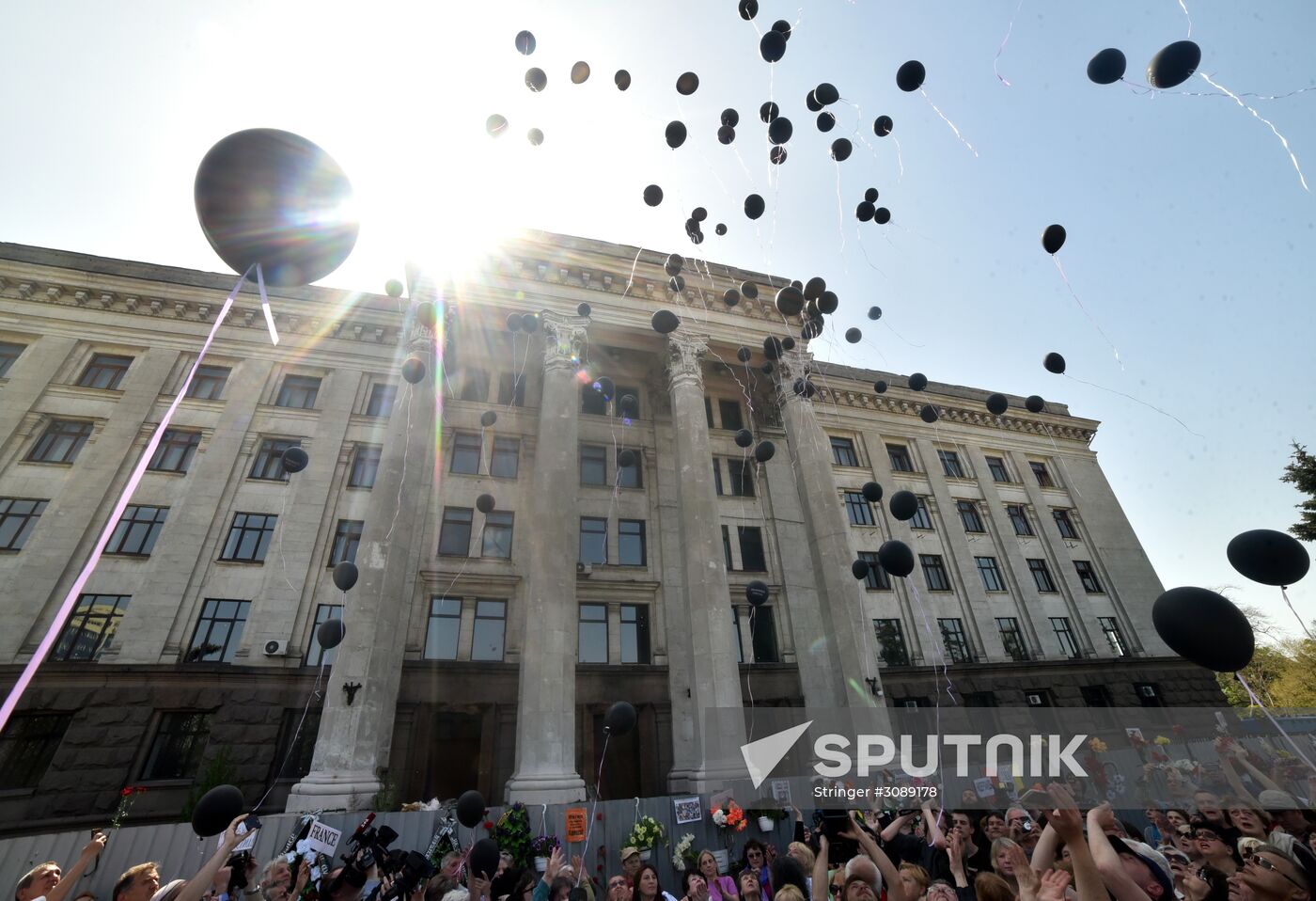 Memorial events for those killed on May 2, 2014 in Odessa