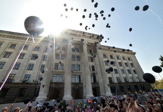 Memorial events for those killed on May 2, 2014 in Odessa