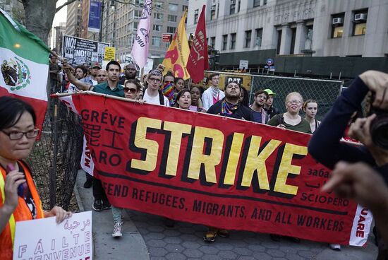Protests in New York