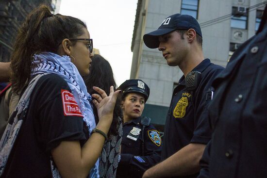 Protests in New York