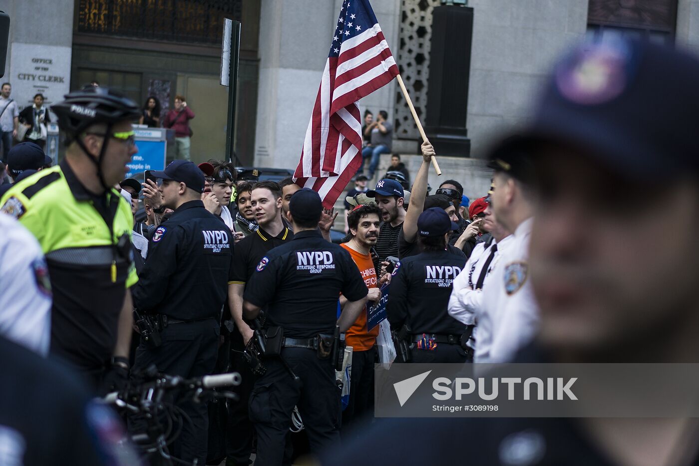 Protests in New York