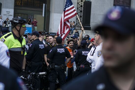 Protests in New York