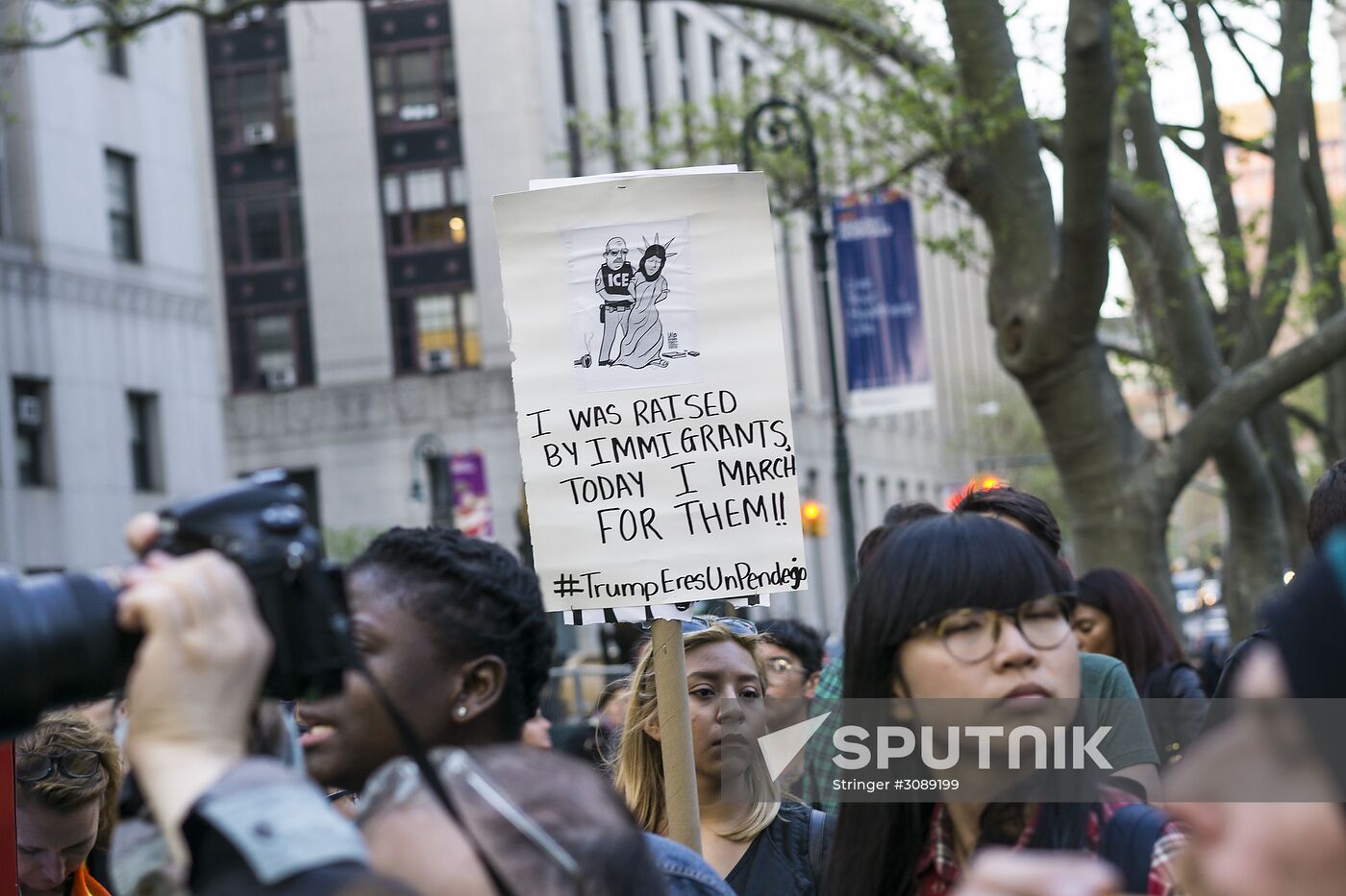 Protests in New York