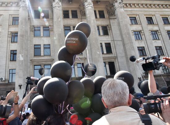 Memorial events for those killed on May 2, 2014 in Odessa