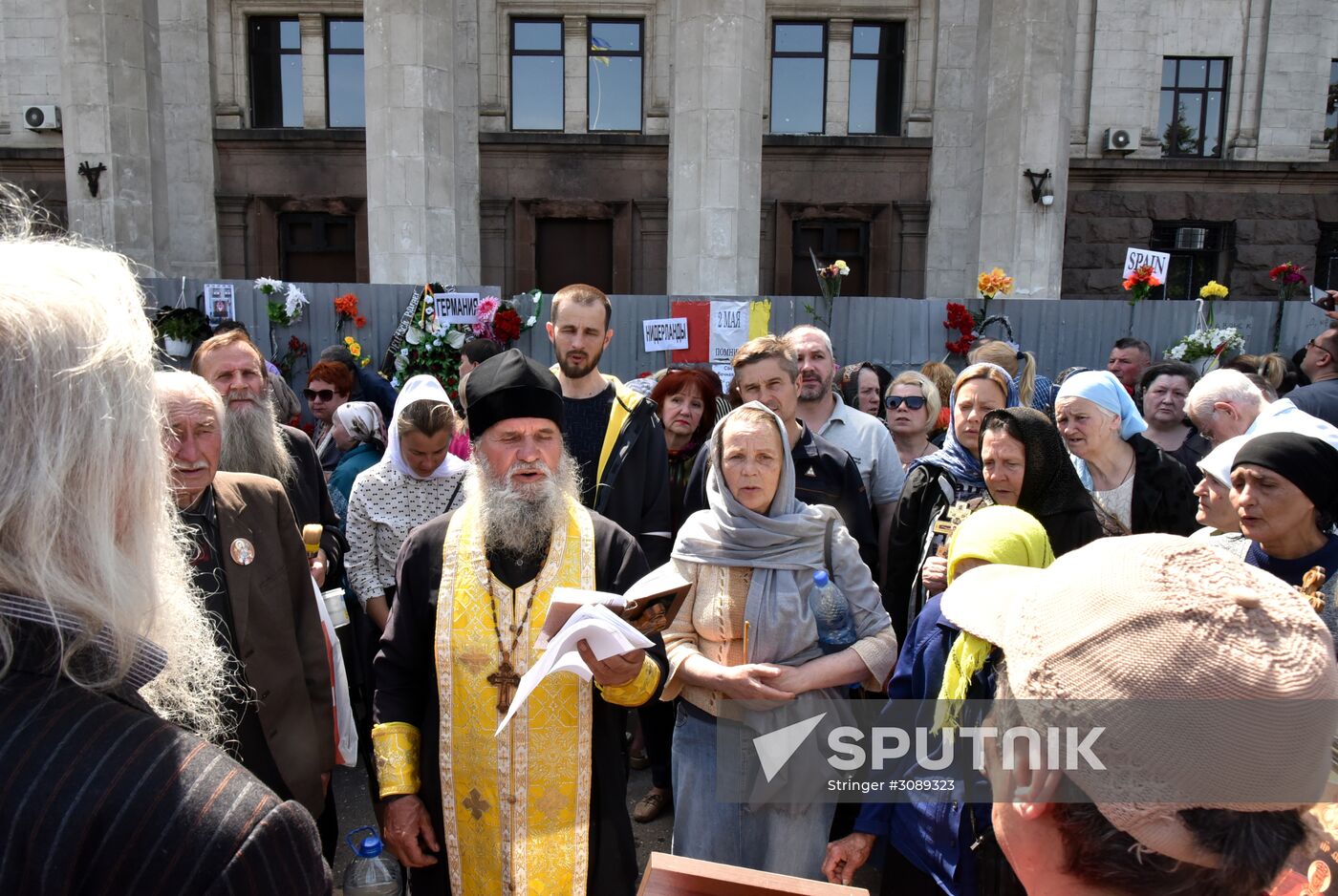 Memorial events for those killed on May 2, 2014 in Odessa
