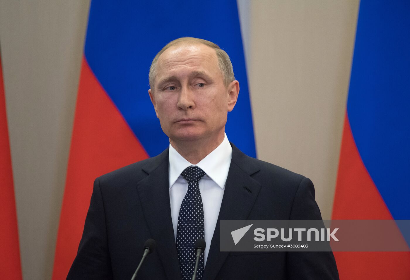 Vladimir Putin holds talks with Angela Merkel