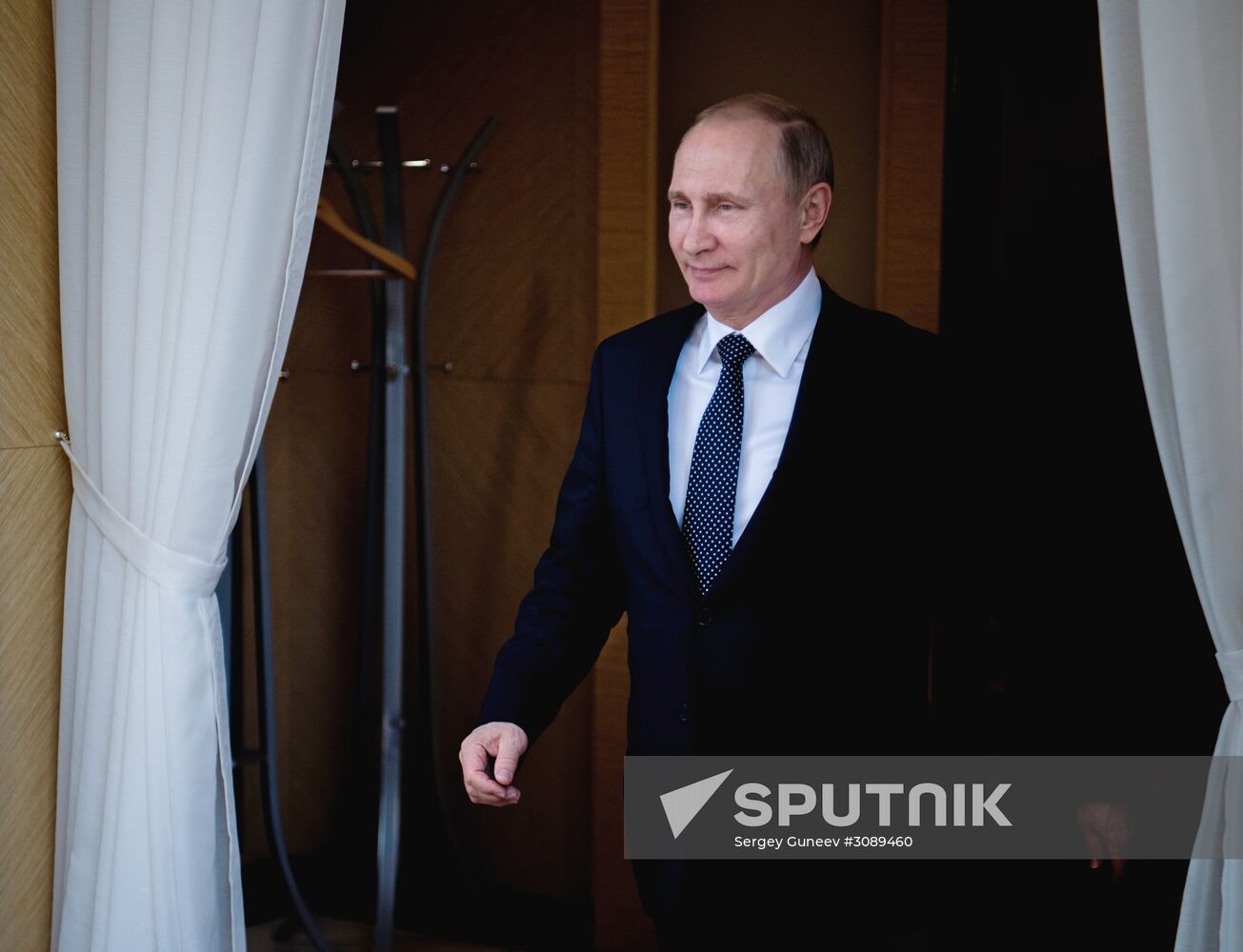 President Putin meets with President of South Ossetia Bibilov