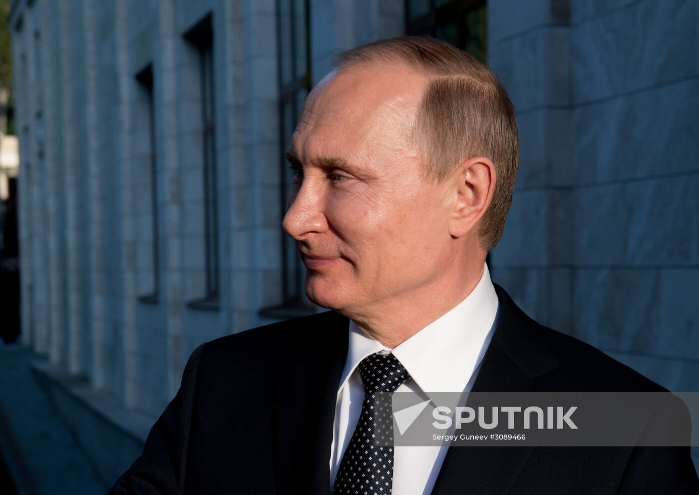 President Putin meets with Presient of South Ossetia Bibilov
