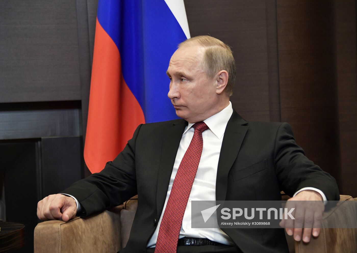 President Vladimir Putin meets with President of Turkey Recep Tayyip Erdogan