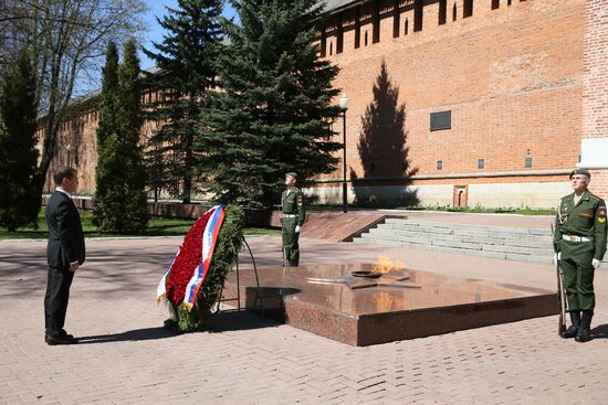 Prime Minister Dmitry Medvedev's working visit to Smolensk