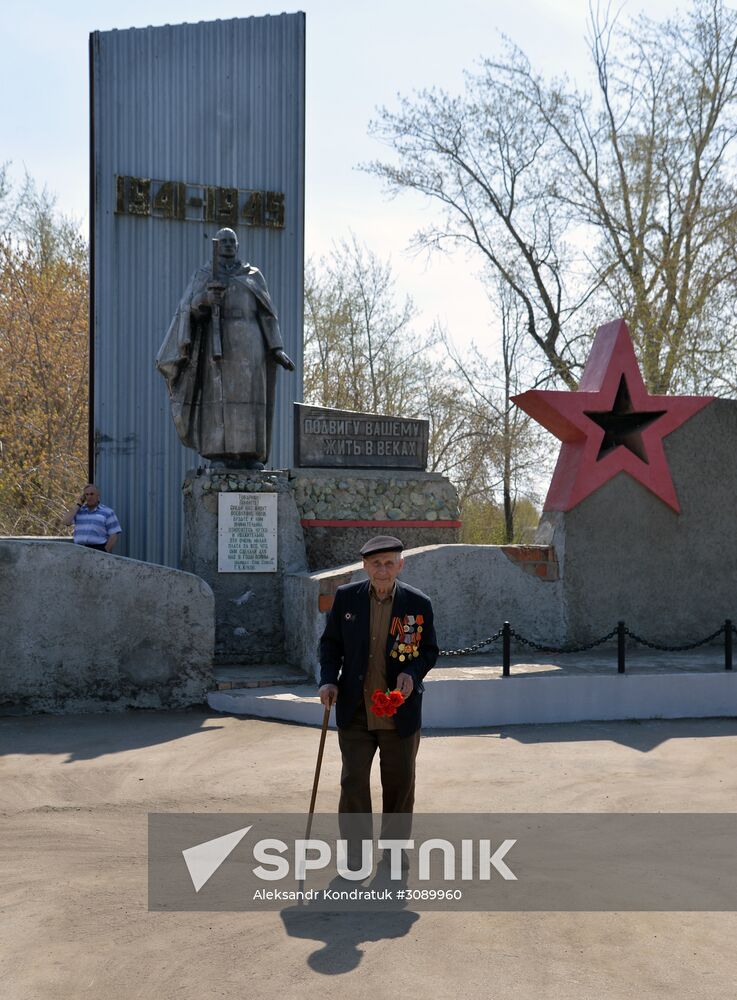Great Patriotic War veteran Alexander Kalashnikov