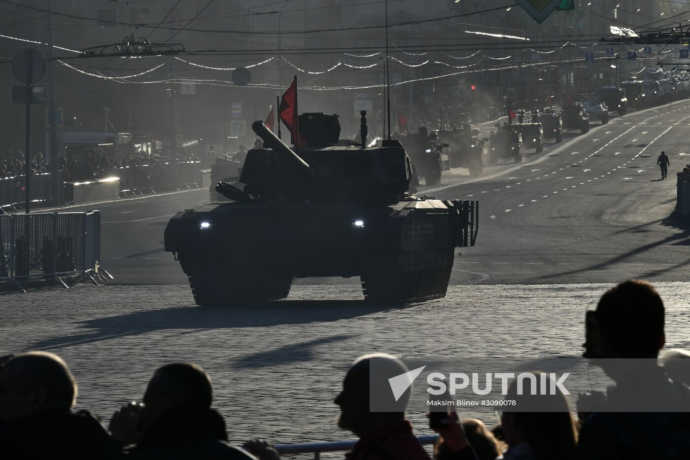 Victory Day parade rehearsal