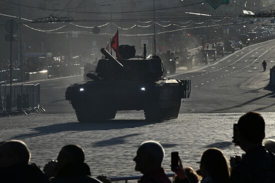 Victory Day parade rehearsal