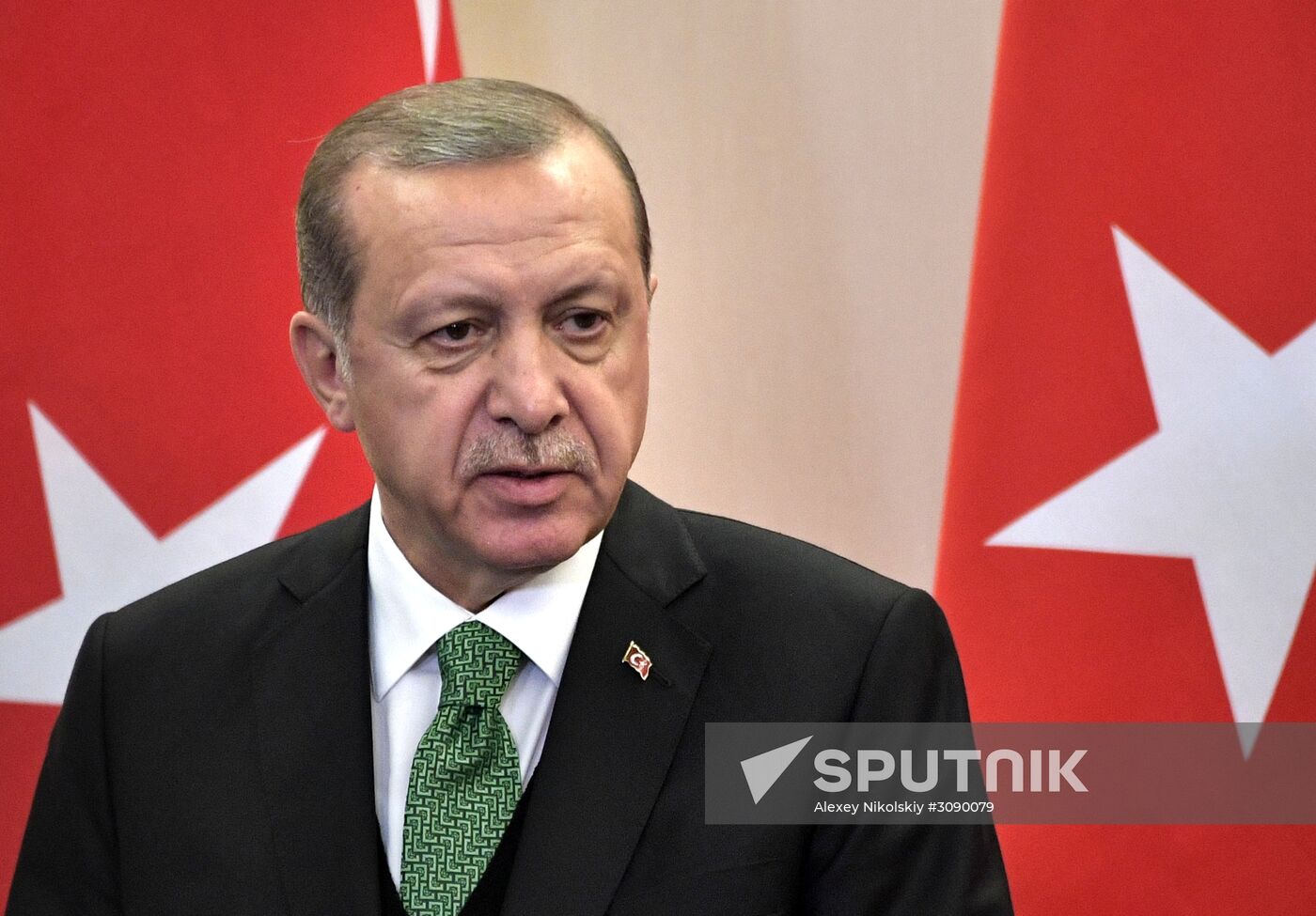 President Vladimir Putin meets with President of Turkey Recep Tayyip Erdogan