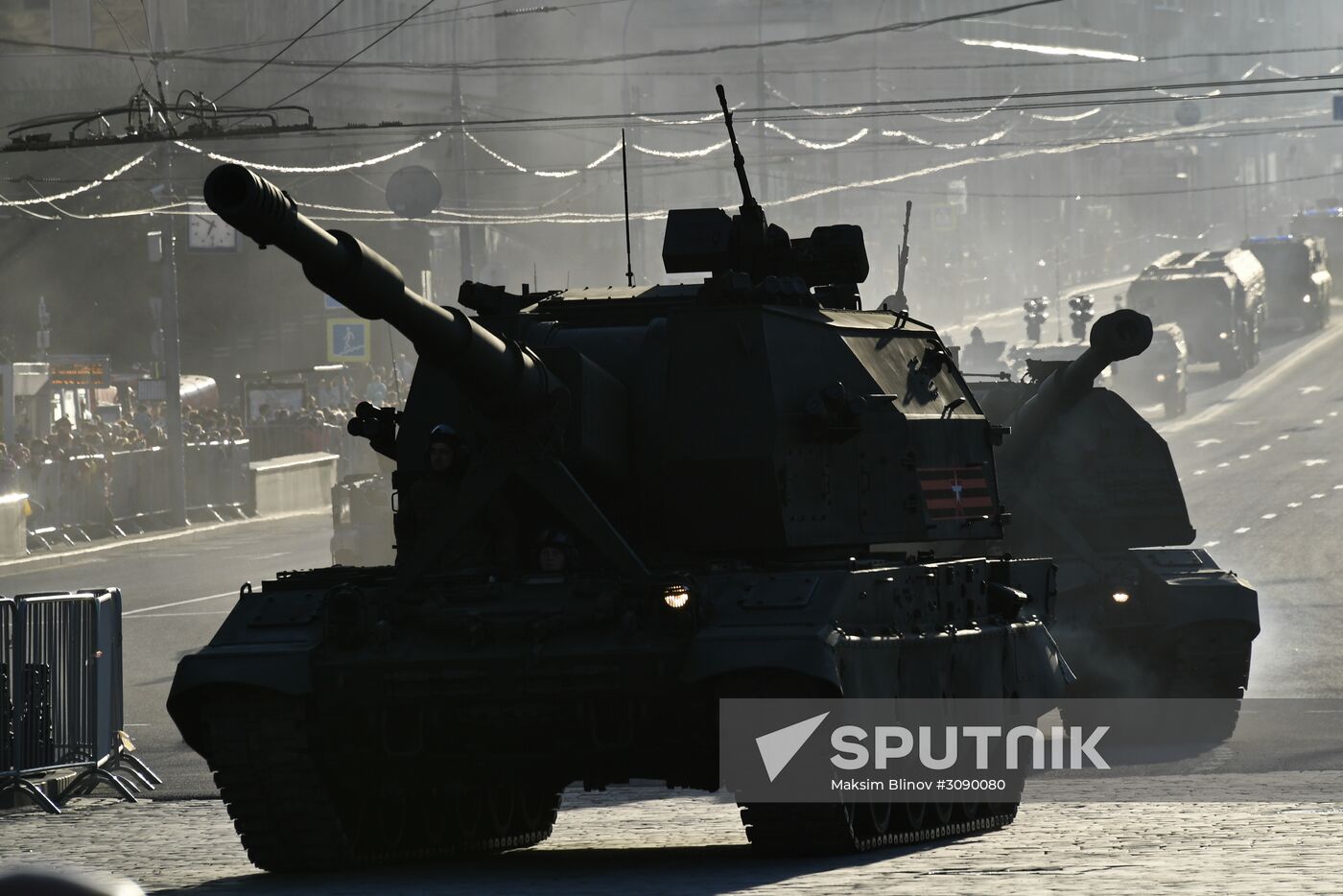 Victory Day parade rehearsal