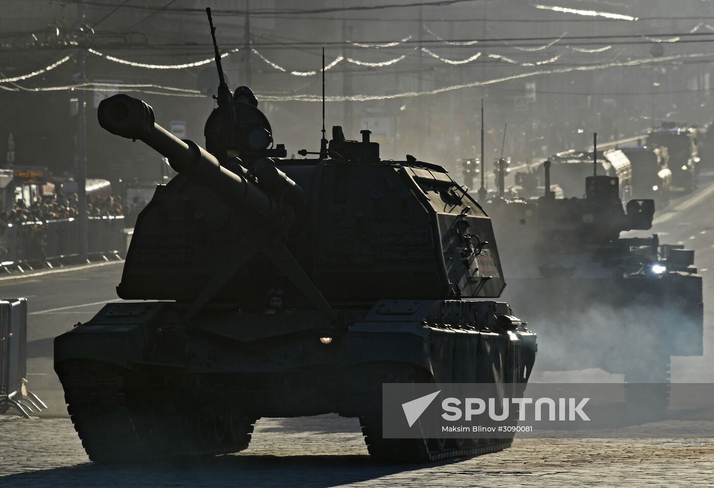 Victory Day parade rehearsal