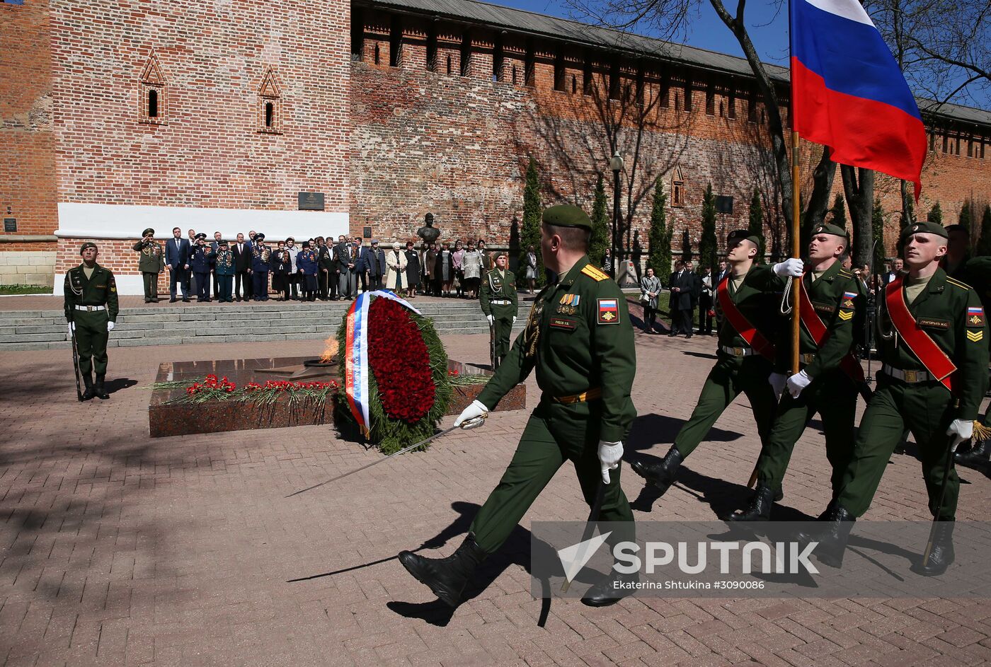 Prime Minister Dmitry Medvedev visits Smolensk