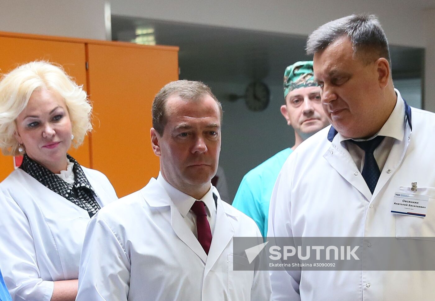 Prime Minister Dmitry Medvedev visits Smolensk