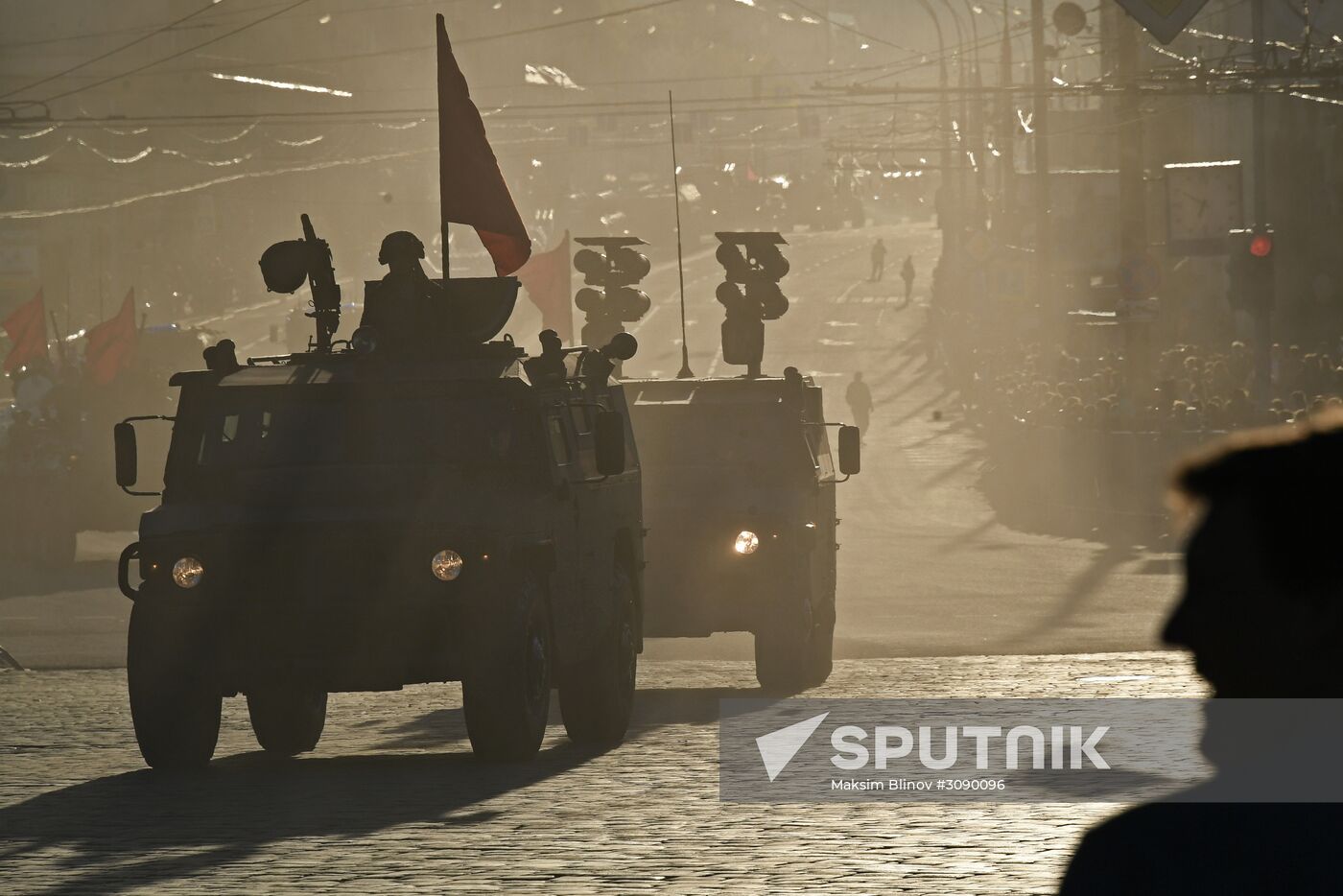 Victory Day parade rehearsal