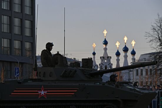 Victory Day parade rehearsal