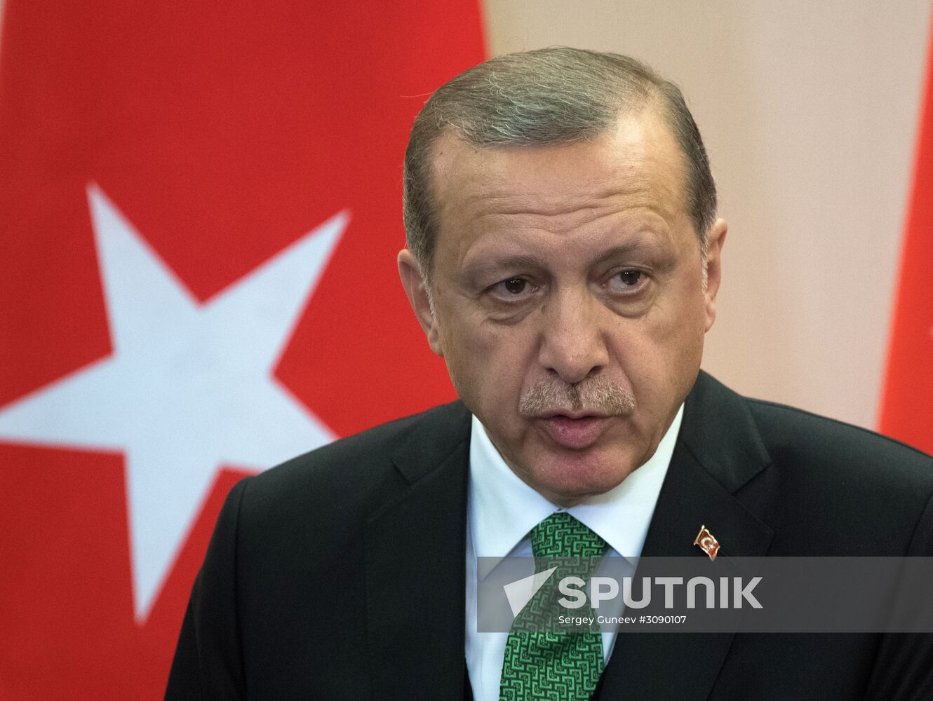 President Vladimir Putin meets with President of Turkey Recep Tayyip Erdogan