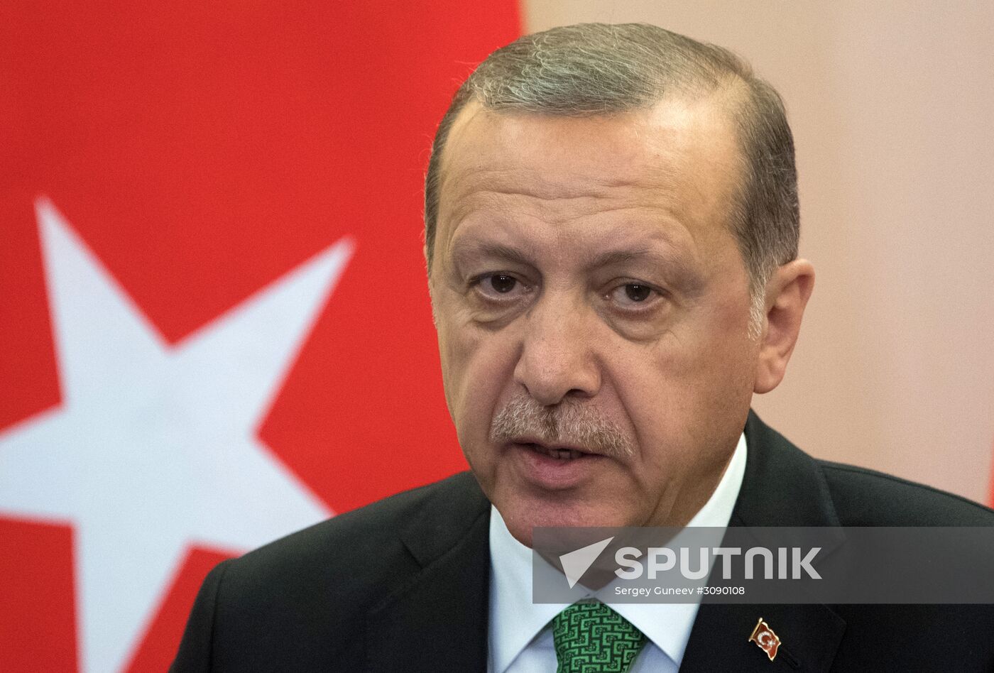 President Vladimir Putin meets with President of Turkey Recep Tayyip Erdogan