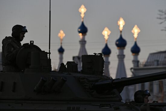 Victory Day parade rehearsal