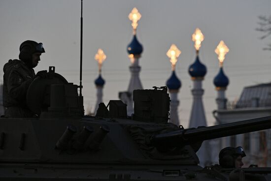 Victory Day parade rehearsal