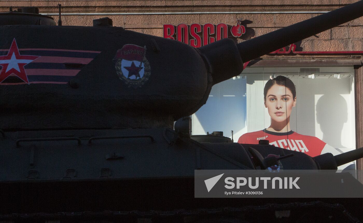 Victory Day parade rehearsal