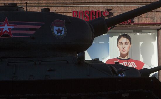 Victory Day parade rehearsal