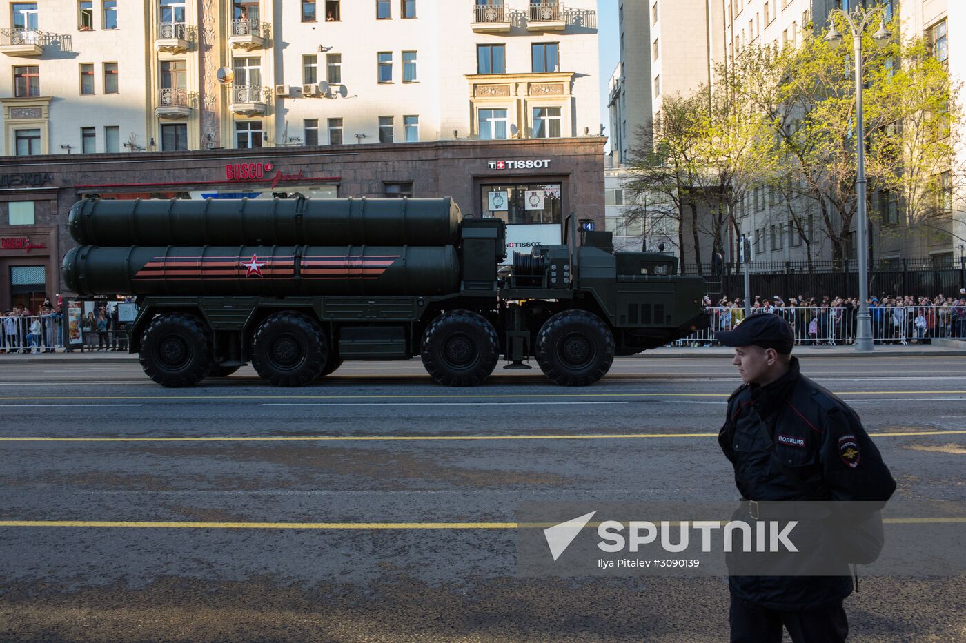 Victory Day parade rehearsal