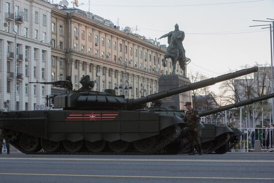 Victory Day parade rehearsal