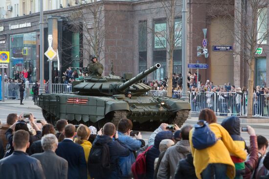 Victory Day parade rehearsal