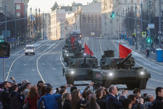 Victory Day parade rehearsal