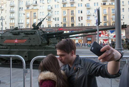 Victory Day parade rehearsal