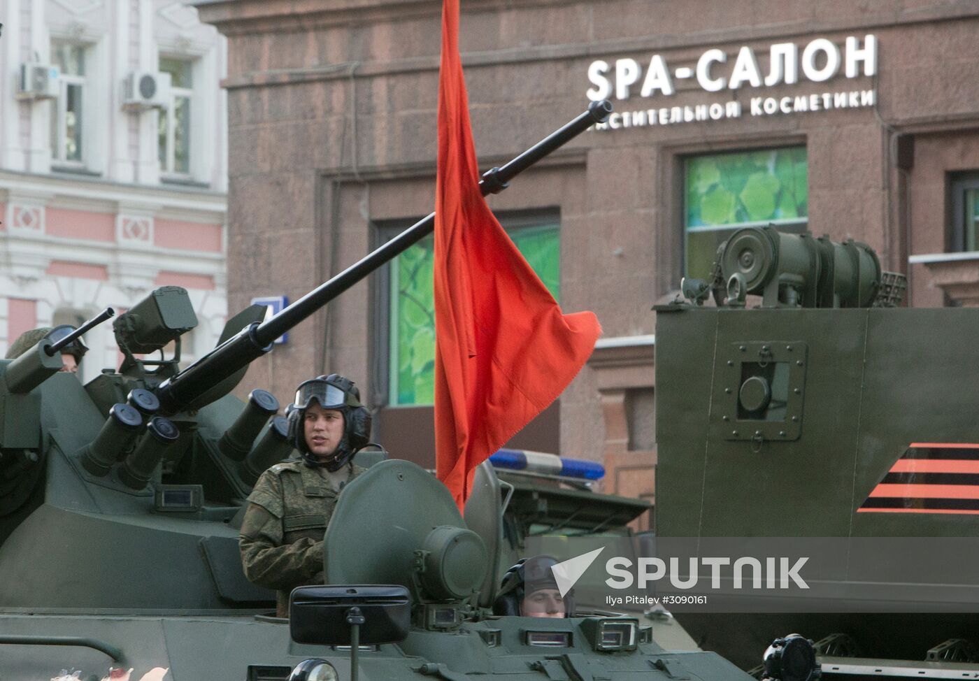 Victory Day parade rehearsal