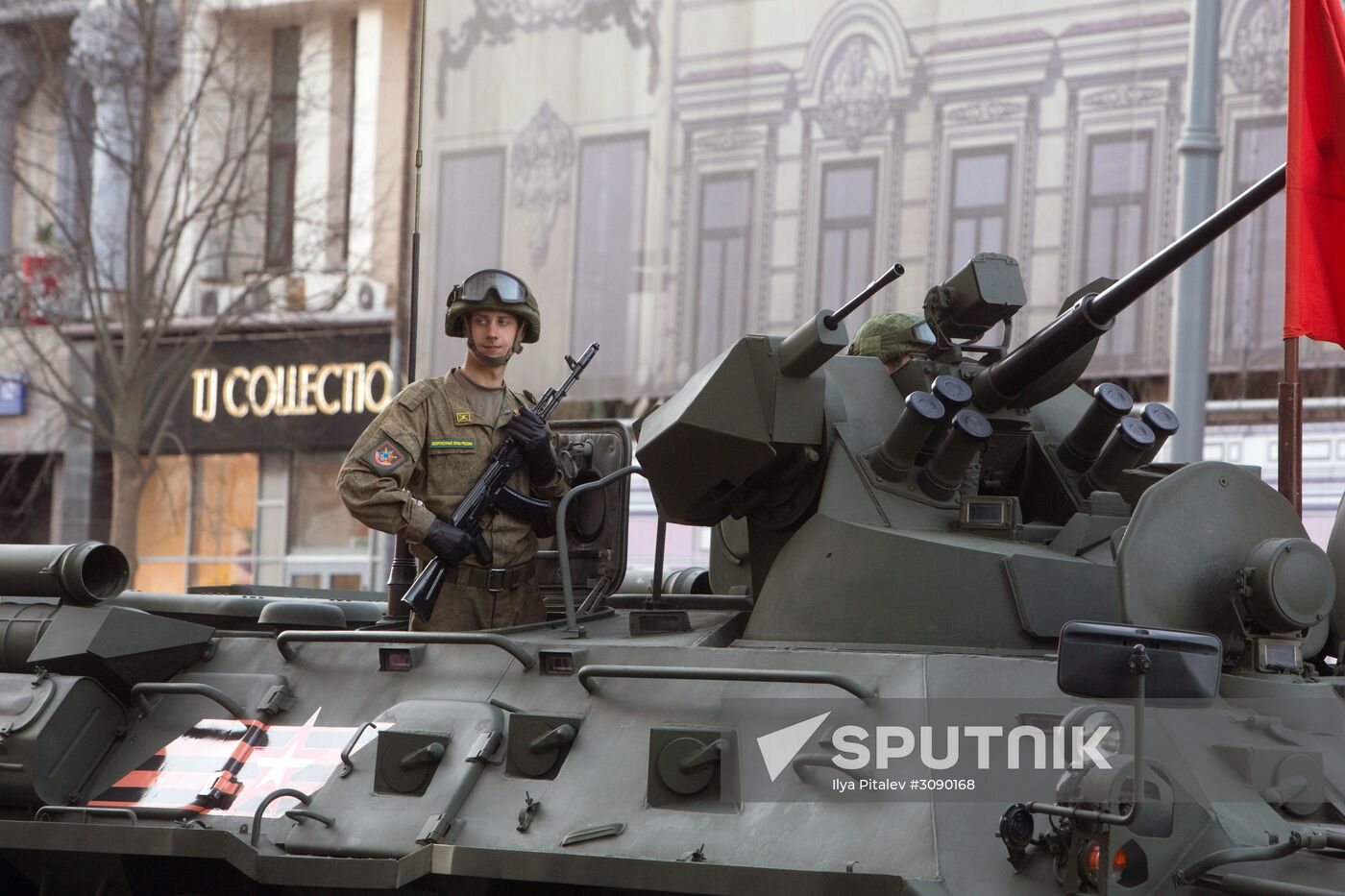 Victory Day parade rehearsal