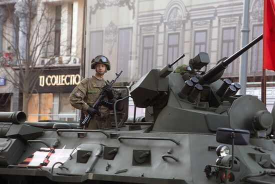 Victory Day parade rehearsal