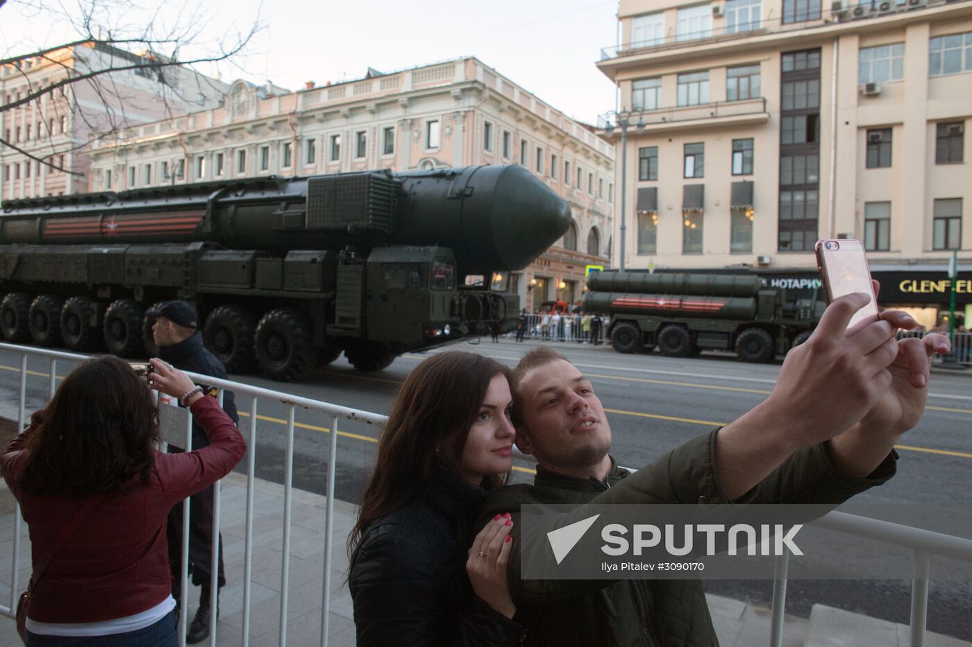 Victory Day parade rehearsal