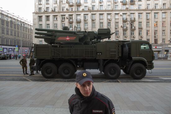Victory Day parade rehearsal