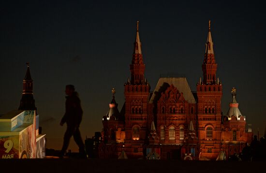 Victory Day parade rehearsal