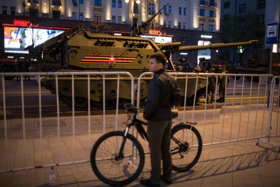 Victory Day parade rehearsal