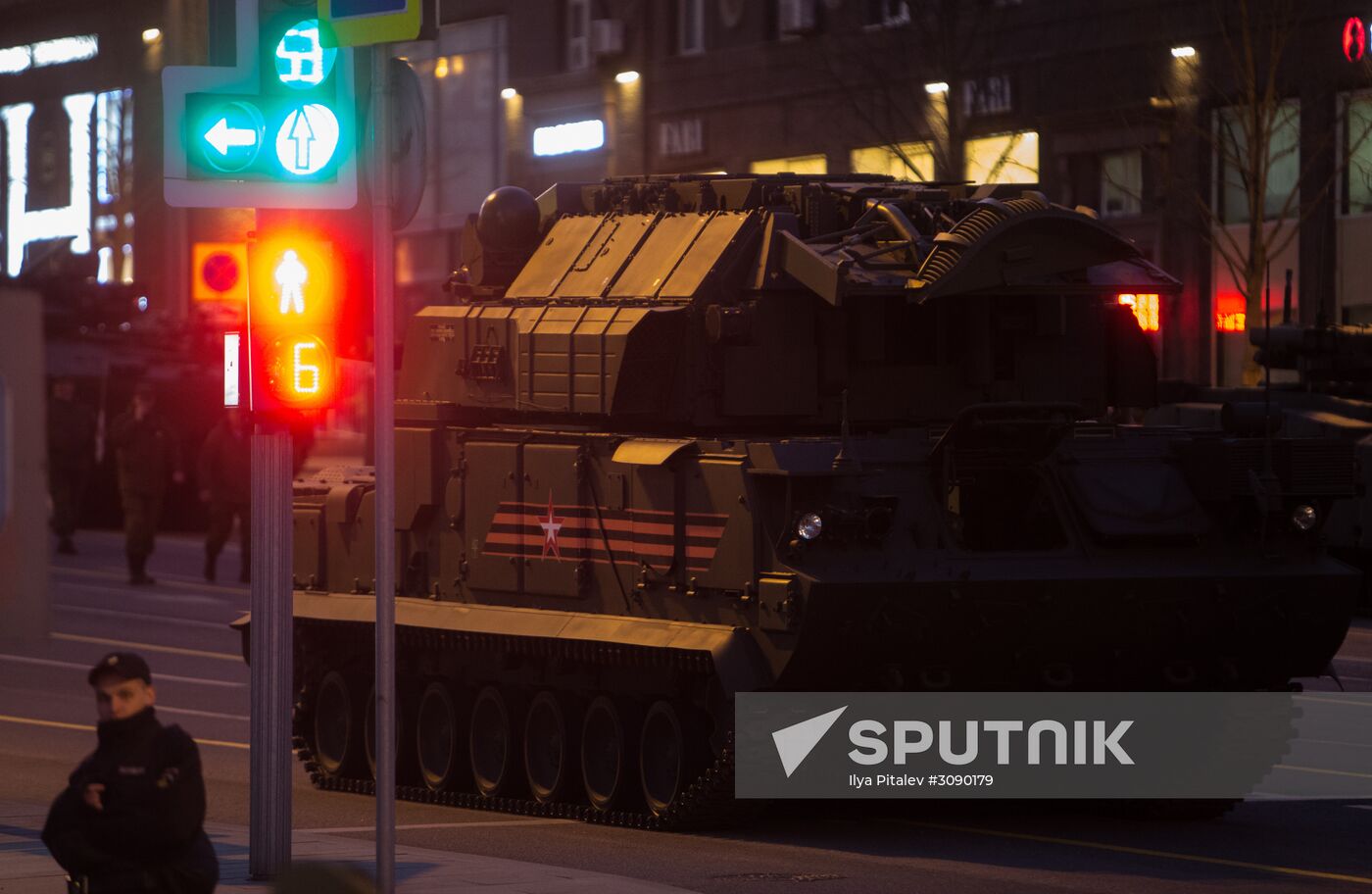 Victory Day parade rehearsal