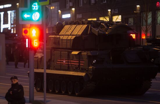 Victory Day parade rehearsal